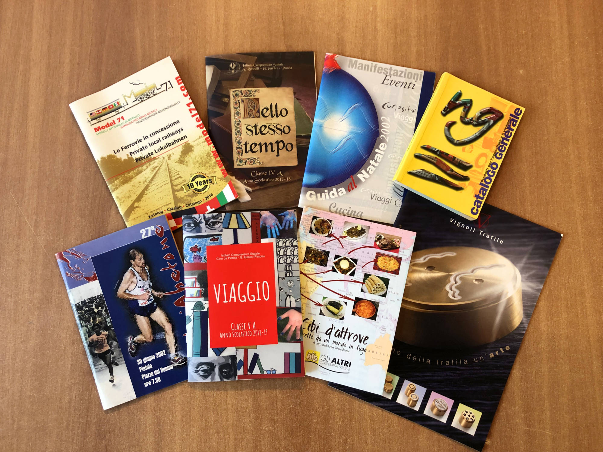 Libretti, Cataloghi, Opuscoli, studio grafico, bozze, stampa